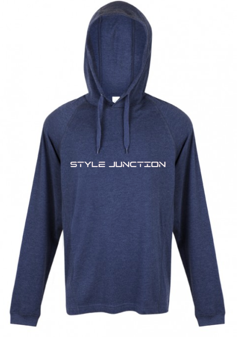 Style Junction Navy Marle Hoodie